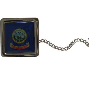 Idaho Flag Design Tie Tack